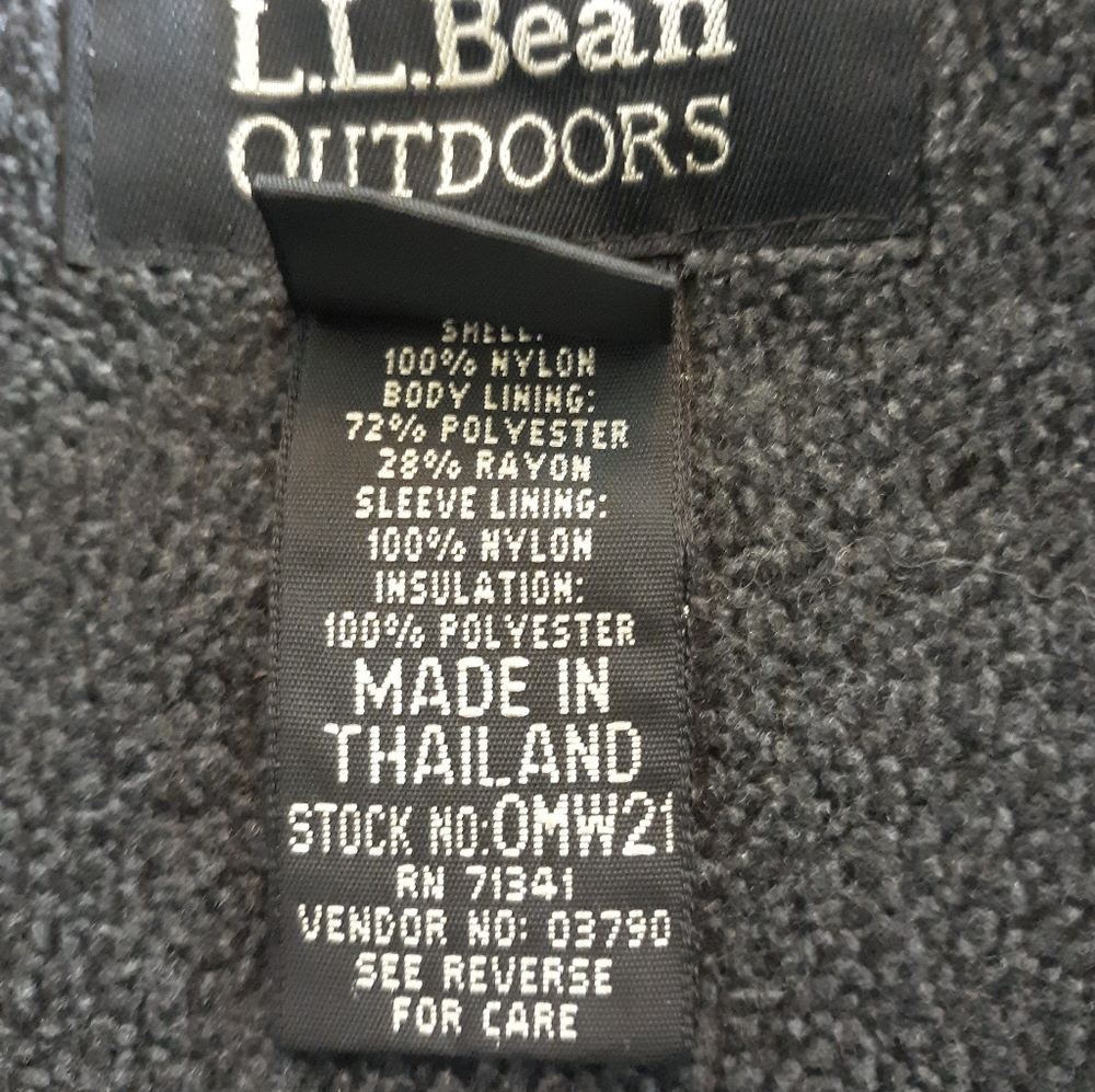 L.L. Bean outdoors jacket sz medium - Picture 4 of 4